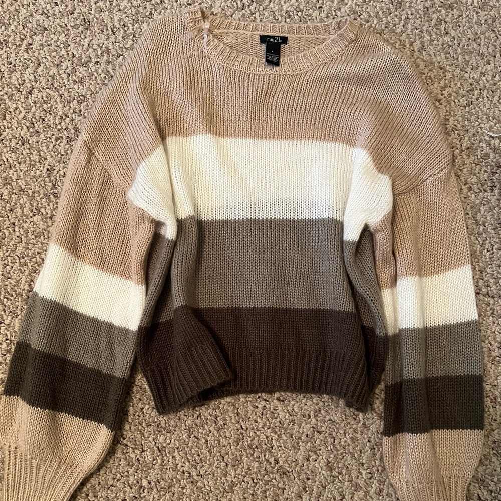 Stripe sweater
